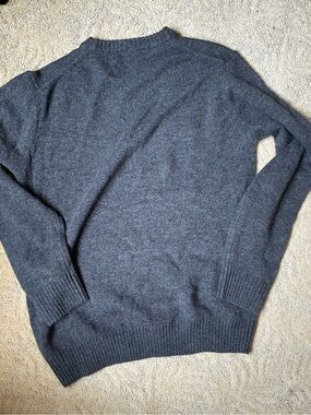 MUJI Men’s Wool Sweater – Gray, Size L – Never Worn